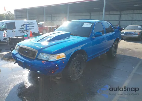 2007 Ford Crown Victoria Police/Police Interceptor z USA, uszkodzony, nr VIN 2FAFP71W27X136861